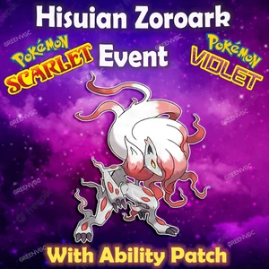 Hisuian Zoroark Event Battle Ready | Pokemon Scarlet and Violet - Picture 1 of 10