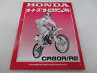 HONDA Genuine Used Motorcycle Service Manual CR80R R2 with Diagram 5350