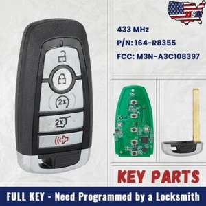 for Ford Expedition 2023 2024 Smart Prox Remote Key Fob M3N-A3C108397 164-R8355 - Picture 1 of 6