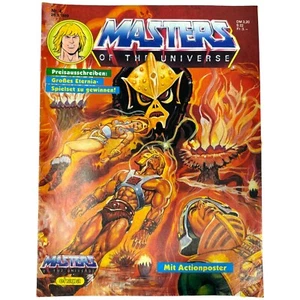 1987 - FUMETTO EHAPA N. 4 + POSTER! - Masters Magazin - MOTU - INKgrafix Toys A11 - Foto 1 di 7