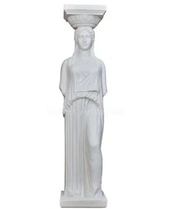 Karyatide Erechtheion Akropolis weibliche Säule Säule griechische Skulptur - Picture 1 of 8