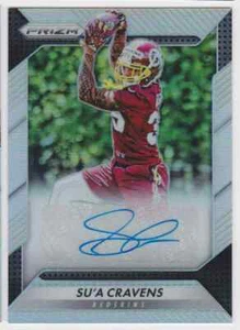 2016 PANINI PRIZM BRONCOS SU'A CRAVENS RC AUTO USC TROJANS #RA-SCV - Picture 1 of 2