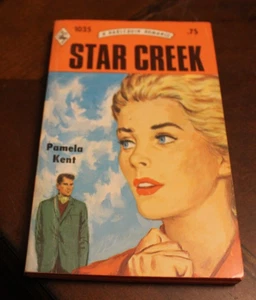 Star Creek ~ Pamela Kent ~ 1976 Harlequin #1035 PB 4PR - Imagen 1 de 1