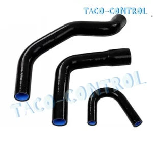 KIT MANGUERA RADIADOR JEEP 1972-81 AMC CJ5 CJ6 J10 J20 WAGONEER 304 360 V8 NEGRO - Imagen 1 de 8