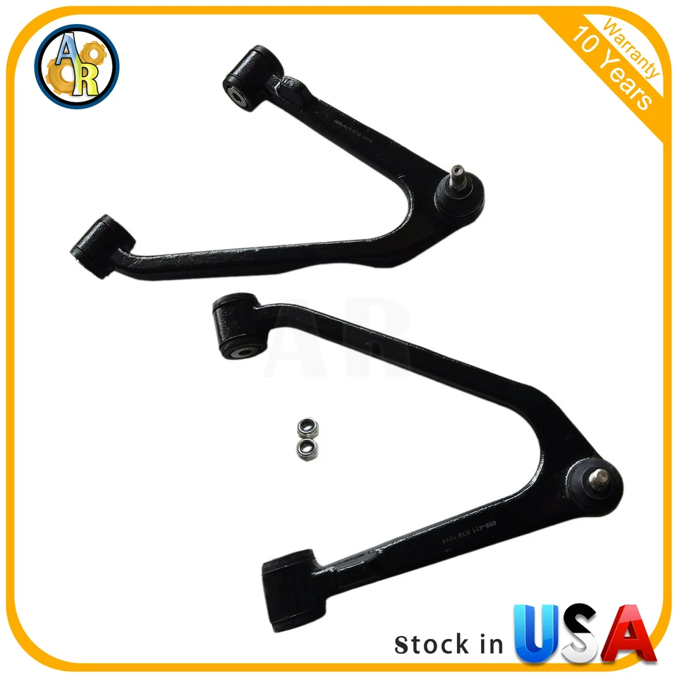 Juego de brazo de control superior delantero izquierdo y derecho para Mercedes-Benz 560SL 1986-1989 Foto 1 de 4