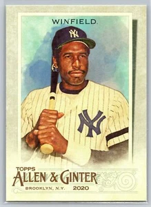 2020 Topps Allen & Ginter #91 Dave Winfield New York Yankees - Picture 1 of 2