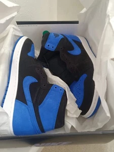 Air Jordan 1 Retro High OG Royal Reimagined Größe 8,5 DZ5485-043 blau schwarz neu im Karton - Bild 1 von 6