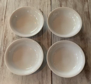 Pottery Barn PB WHITE Soup Bowls Modern Classic 8.5" Set 4 - Picture 1 of 9