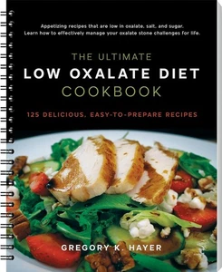 The Ultimate Low Oxalate Diet Cookbook Spiral-bound Paperback Book - Foto 1 di 8