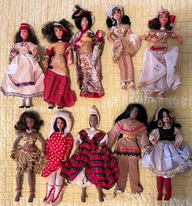 Vintage Flagg & Company International Possible Doll 10er Set aus den 50er Jahren - Bild 1 von 23
