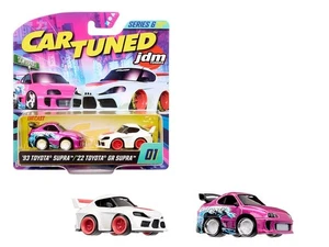 Coche afinado JDM serie 6 paquete doble '93 Toyota Supra / '22 Toyota GR Supra - Imagen 1 de 1