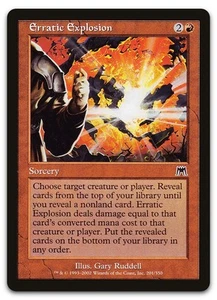 Erratic Explosion #201 (NM) Onslaught ONS Magic MTG - Picture 1 of 2