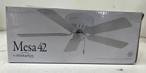Minka Aire Mesa 42 in. Indoor White Ceiling Fan F566-WH - Picture 1 of 2