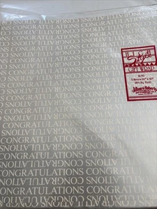 2 Sheets High Style (congratulation)Staff & Notes Gift Wrapping Paper 20” X 30” - Picture 1 of 3