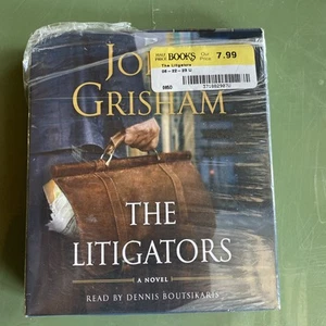 The litigators by John Grisham 5 cds abridged Audiobook Shelf194 ~ - Imagen 1 de 8