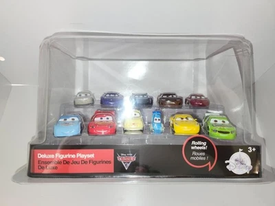 Juego de 3 figuras de lujo de Disney Pixar Cars 11 piezas juego de figuras juguete adorno de pastel Foto 1 de 4