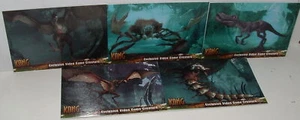 KING KONG - CREATURE VIDEOGIOCHI - SET 5 CARTE - Foto 1 di 1