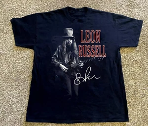 Leon Russell In Performance Signature T Shirt Nera Uomo CG2239 - Foto 1 di 3
