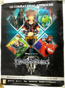 Kingdom Hearts III Promo Poster 60X80Cm Fast Shipping And Tracking - Picture 1 of 4