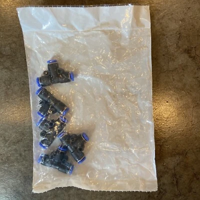 Nitra Pneumatics 5/32 Push to Connect Union Tee 5 Pack - Image 1 of 2