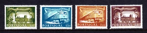 PORTUGAL — SCOTT 818-821 — CONJUNTO CENTENARIO FERROVIARIO 1956 — MNH — SCV $87 - Imagen 1 de 2