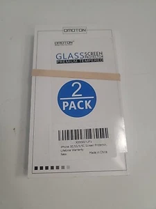 Omoton Glas Displayschutzfolie Premium gehärtet für iPhone 5/SE/5S/5C 2er-Pack x2 - Bild 1 von 4