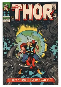 The Mighty Thor 131 1st Appearance of the Rigellians Marvel 1966 Lee Kirby - Picture 1 of 4