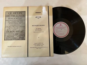 Jean-Jacques Rousseau – Le Devin Du Village LP – MHS 1985 - Imagen 1 de 2