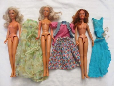 Lote 3 Ropa De Colección Darci Cubierta Niña Kenner Moda Muñecas Años 70 para Manchas TLC Ver Foto 1 de 4