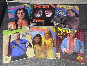WWF Spotlight Magazin Wrestling Lot selten 1990’s KEINE POSTER in Magazinen - Bild 1 von 4