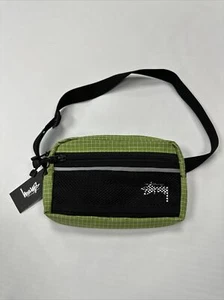 Bolso Stussy Malla Verde con Cinturón Cordura Mensajero de Viaje - Imagen 1 de 7