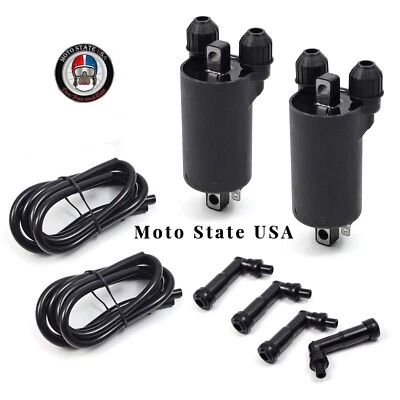 2 CONJUNTOS DE BOBINA DE ENCENDIDO PARA HONDA V45 Magna V45 Sabre VF750/V65 Magna VF1100C Foto 1 de 4