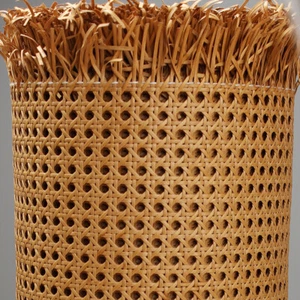 40x100cm Artificial Rattan Plastic Cane Webbing Craft Furniture Woven Repair USA - Picture 1 of 7