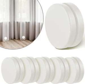 6 Paar Runde Magnetische Vorhang Gewichte Dusch Starke Magnete Wasserdichte Für - Bild 1 von 13