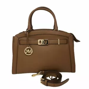 MICHAEL KORS Karson Leather Satchel Bag - Luggage - £330 - Picture 1 of 10