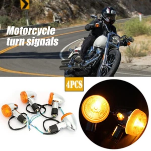 4pcs Motorcycle Turn Signals Lights for Suzuki Boulevard M109R C50T C90T S40 LOG - Bild 1 von 12