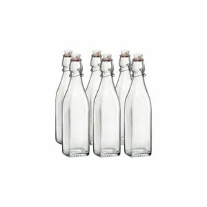 Bormioli Rocco 17oz Swing Top Glass Bottles | 6-pack - Picture 1 of 3