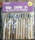 Colony 12 pc Wood Carving Set (Detail) NOS Made in Japan