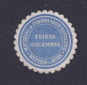 Germany Poster Stamp SCHLEMMER COLORS RUHR - Picture 1 of 1