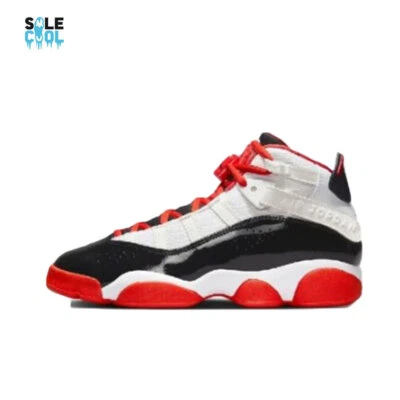 NIKE AIR Jordan 6 кольца J (GS) белые туфли DV1345-108 - Изображение 1 из 4