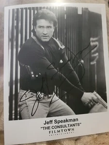 8x10 signed auto in person, jeff speakman - Picture 1 of 1