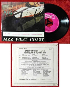 EP Jazz West Coast Vol. 4 Part 3 (Pacific Jazz EP 4-79) D - Picture 1 of 1