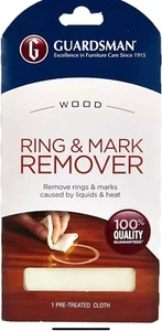 Guardsman Ring and Water Mark Remover Cloth 1 Pack - Wood of 1 - Picture 1 of 2