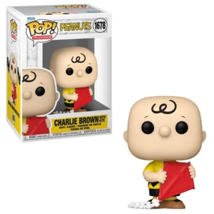 Peanuts Charlie Brown with Kite Funko POP! Vinyl NEW - Picture 1 of 2