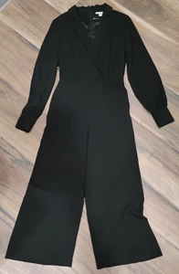 H&M Jumpsuit Overall Schwarz Coulotte XS S 34 36 - Bild 1 von 15
