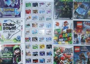 NINTENDO 3DS 2DS 3DS XL GAMES CLEAN PINS PLAY TESTED YOU PICK BUY2 GET 1 50% OFF - Picture 1 of 57