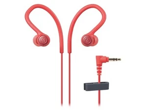 audio-technica ATH-SPORT10 SONICSPORT In-Ear Headphones Coral Pink NEW Japan - Picture 1 of 2