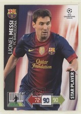 2012-13 Panini Adrenalyn XL UEFA Champions League Star Player Lionel Messi