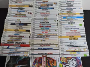 NWG - Wii Nintendo Wii Video Games (MAKE YOUR OWN BUNDLE)(PICK YOUR GAMES) - Picture 1 of 738
