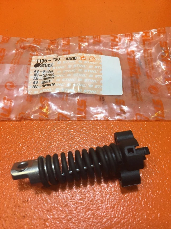 NEW OEM STIHL HANDLE AV BUFFER SPRING 1135-790-8300 MS341 MS361 MS361C —B65 - Image 1 of 1